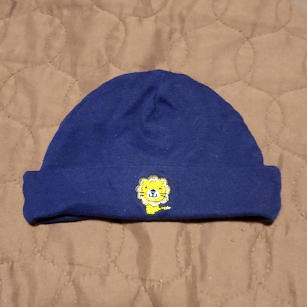 💎FREE💎 Blue Gerber lion toque 0-6 months